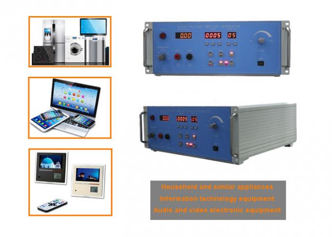 Equipamento de testes 12.5kV do dispositivo bonde do IEC 60335-1 1.2/50μS ou gerador das tensões de impulso de 7kV 10/700μS 0