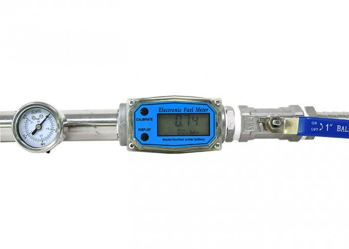 Bocal da mangueira IPX6 do IEC 60529 com medidor de fluxo Ф12.5mm de Digitas 100L/Min 0